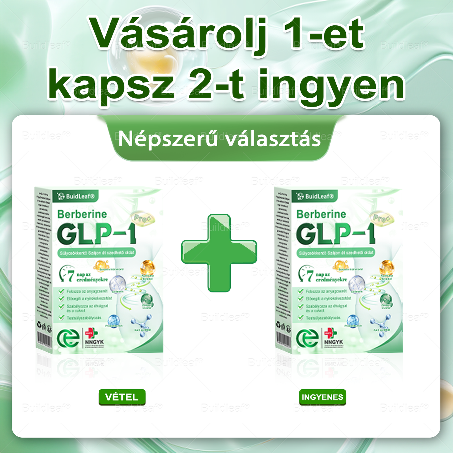 đż Klinikai kutatĂĄsokkal igazolt | A BuildLeafÂź Berberine GLP-1 Pro SĂșlycsökkentĆ SzĂĄjon ĂĄt szedhetĆ oldat segĂthet a makacs sĂșlytöbblet, anyagcsere- Ă©s energiaproblĂ©mĂĄk kezelĂ©sĂ©ben, tĂĄmogatva a jobb közĂ©rzetet Ă©s vitalitĂĄst