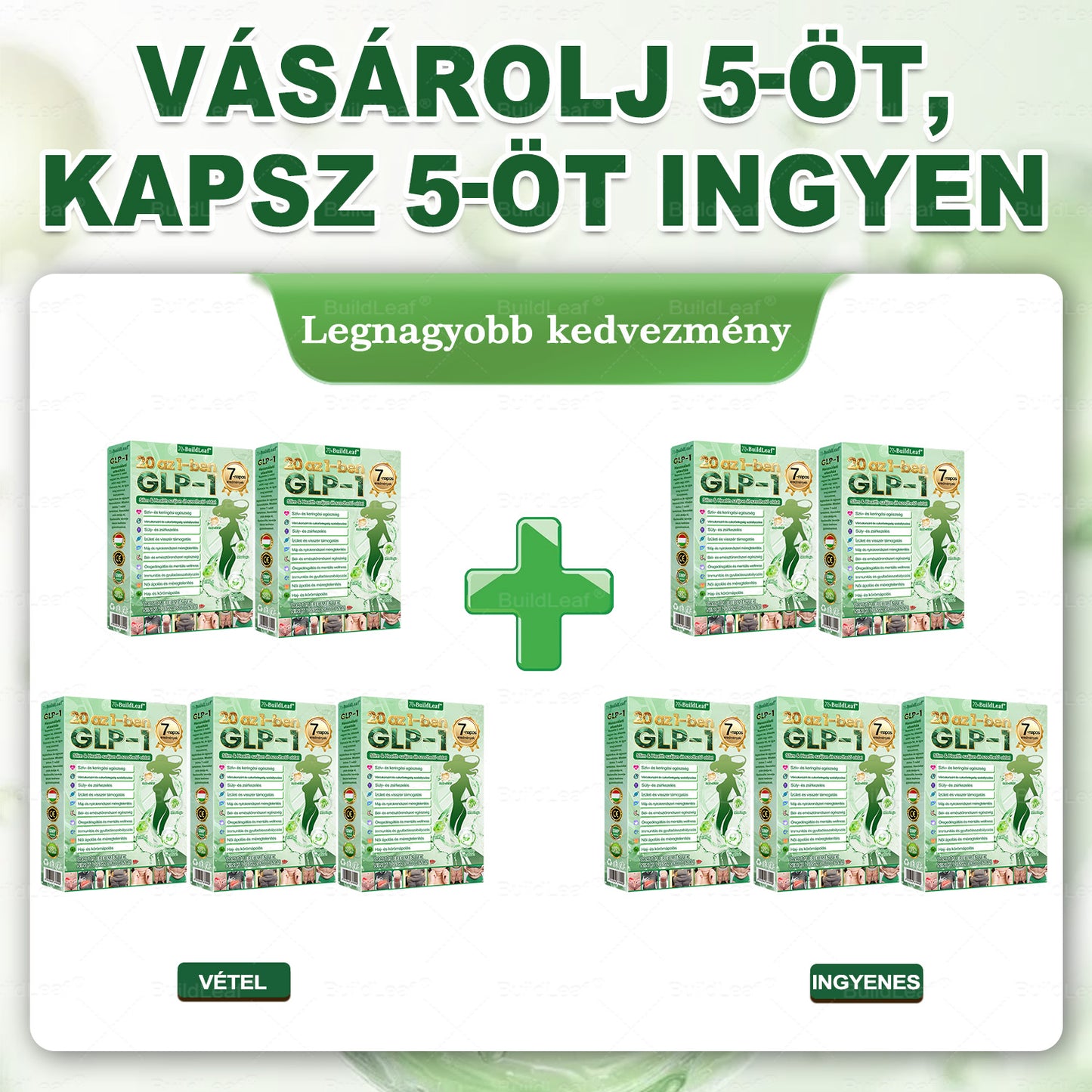 BuildLeaf®20-1🎁 Tylko 10 opakowań! Skorzystaj z wyjątkowej 30% zniżki teraz! Nie przegap szansy — taka oferta wróci dopiero w przyszłym roku. Działaj szybko! 180-dniowa gwarancja zwrotu pieniędzy!